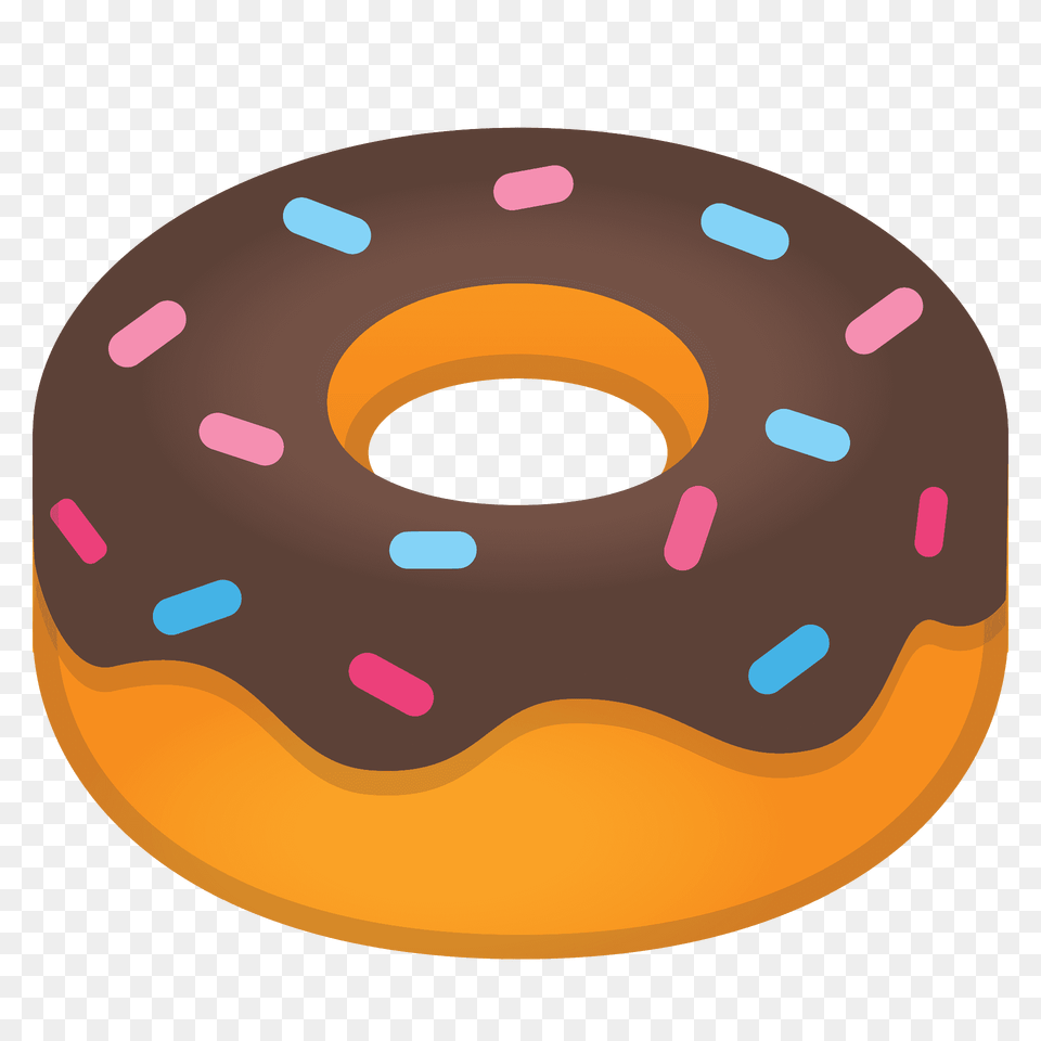 Doughnut Emoji Clipart, Donut, Food, Sweets, Disk Free Png Download