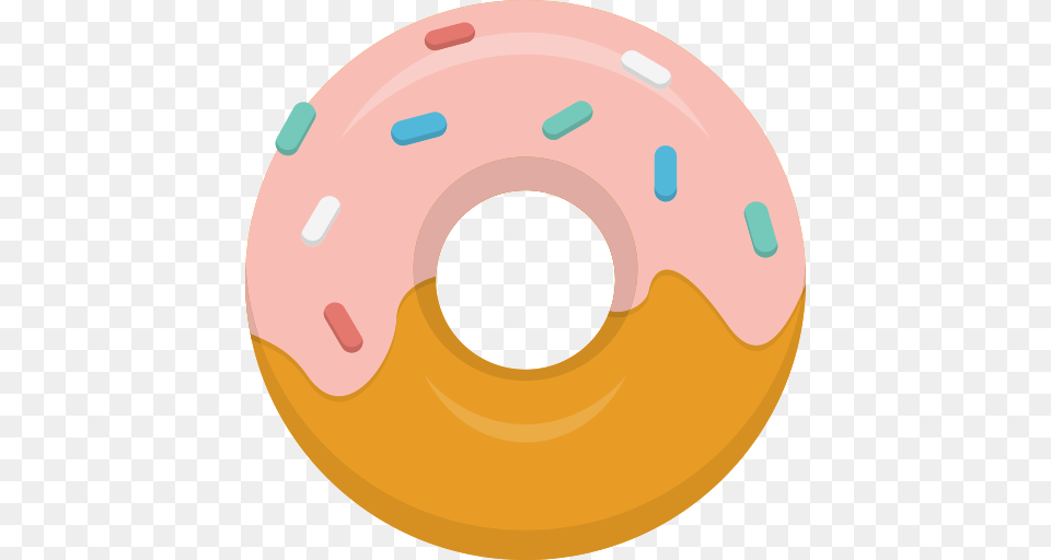 Doughnut Icons And Vector Icons Unlimited, Donut, Food, Sweets, Disk Free Png Download