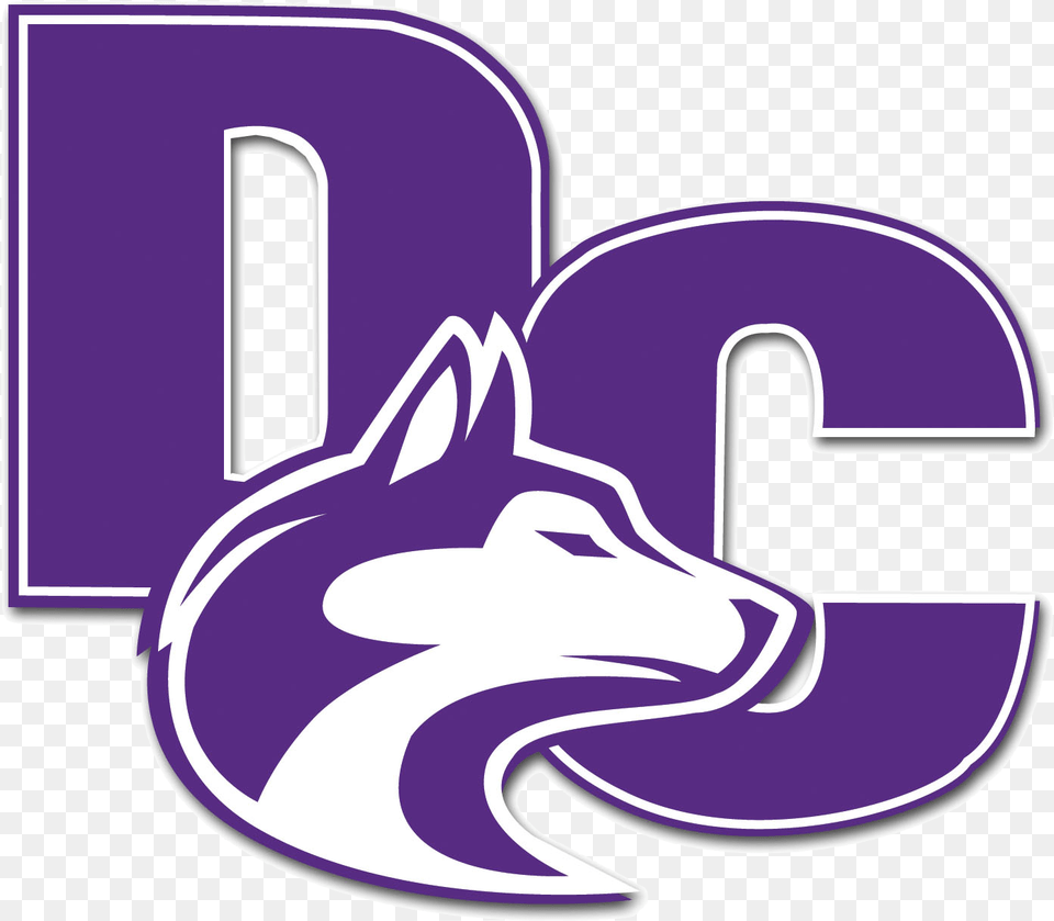Douglas County High School Douglas County High School Mascot, Number, Symbol, Text, Purple Png