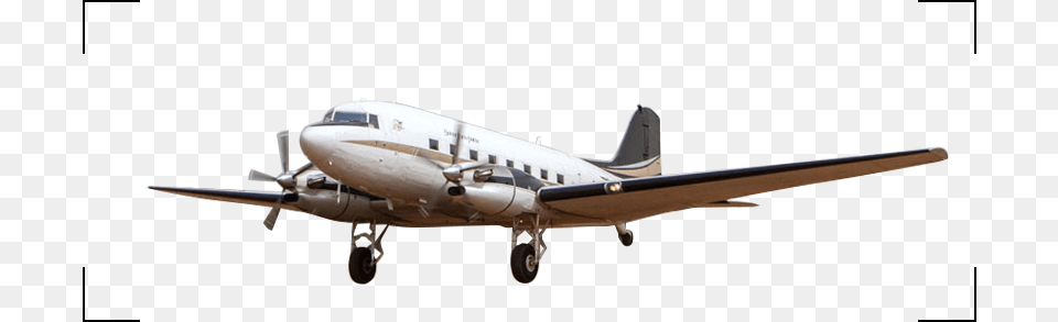 Douglas Dc 3 Airplane Dc 3 Turbine Conversion, Aircraft, Transportation, Vehicle, Airliner Free Png Download