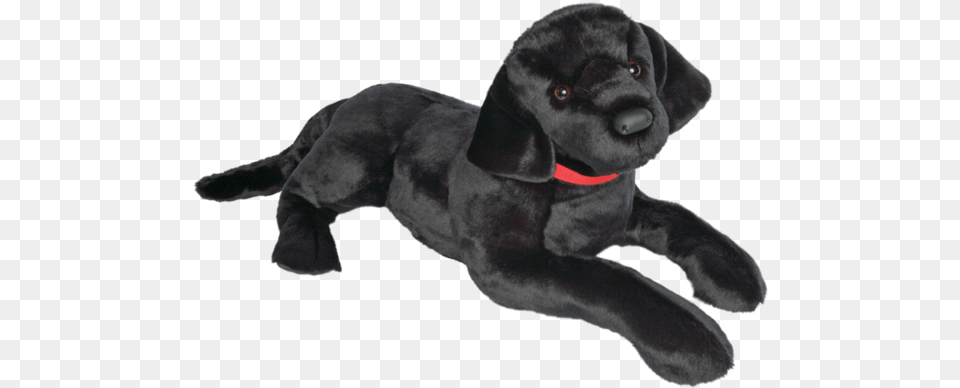 Douglas Dickens Black Lab Large Black Lab Stuffed Dog, Animal, Canine, Labrador Retriever, Mammal Png Image