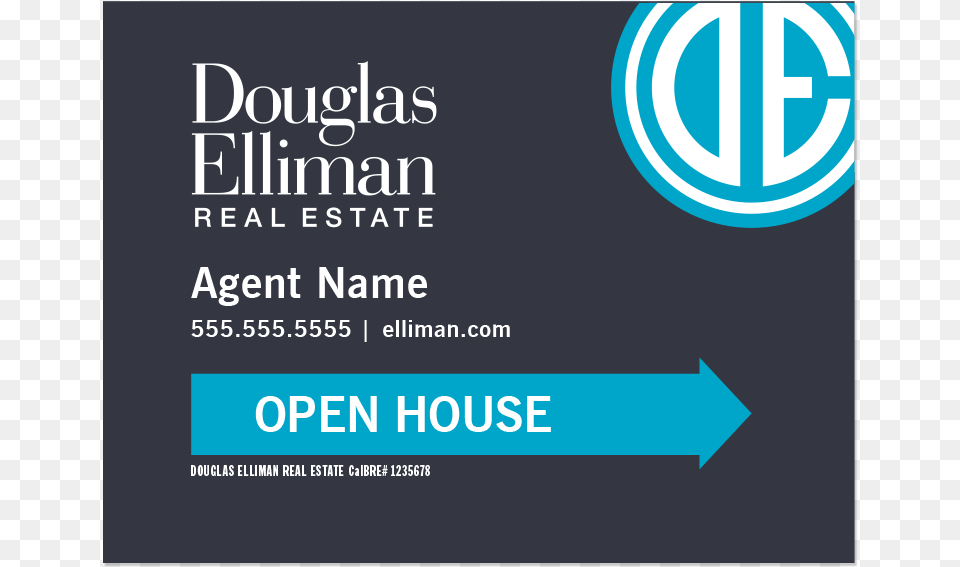 Douglas Elliman Real Estate Sign, Advertisement, Poster, Text, Paper Free Png