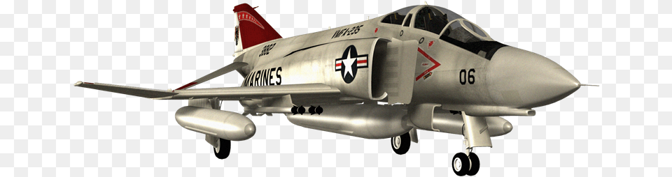 Douglas F 4 Phantom Ii, Aircraft, Airplane, Jet, Transportation Png Image