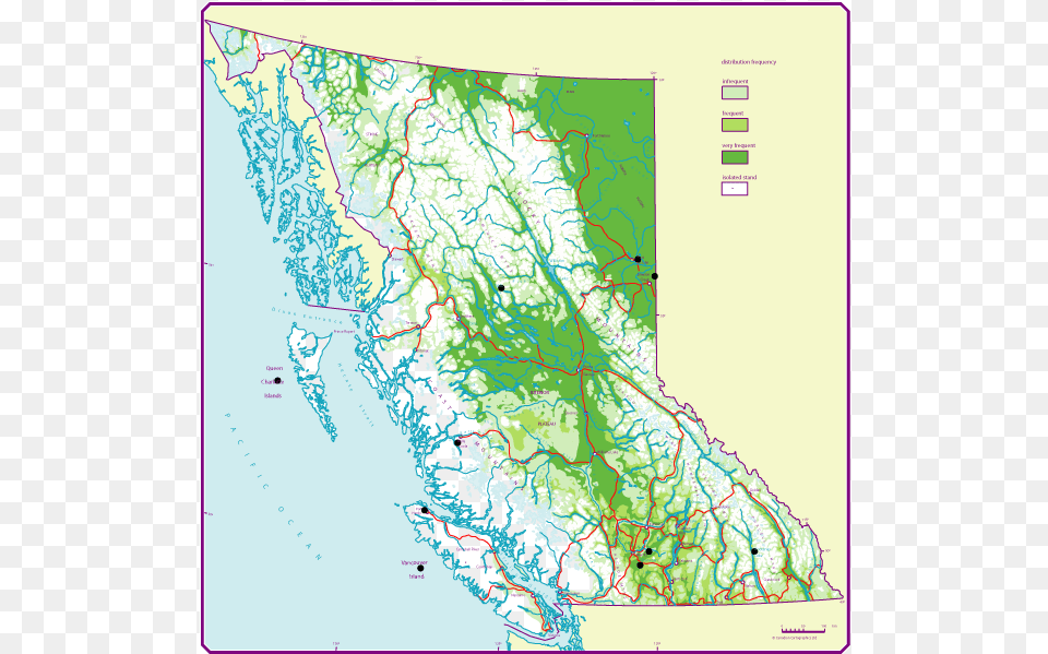 Douglas Fir British Columbia, Chart, Plot, Map, Atlas Png