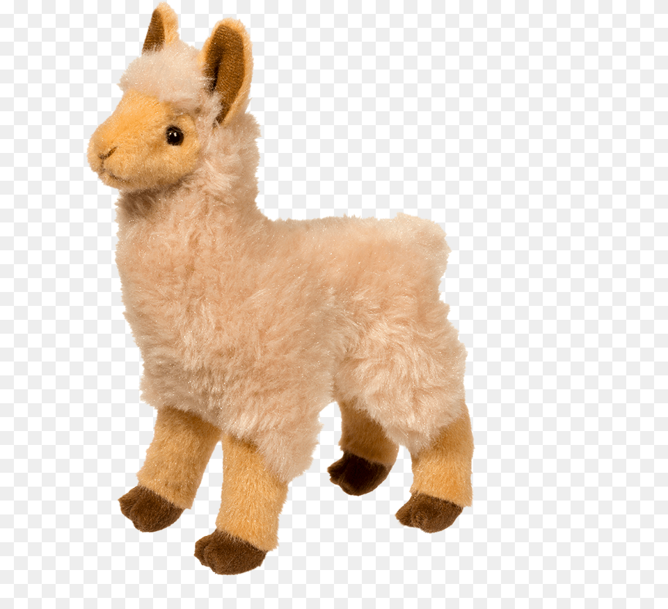 Douglas Jasper Golden Llama Plush Llama, Toy, Animal, Mammal, Livestock Free Png