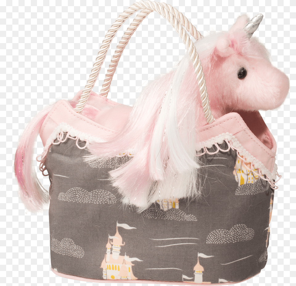 Douglas Sassy Sak Dream Castle Pink Unicorn Download Png