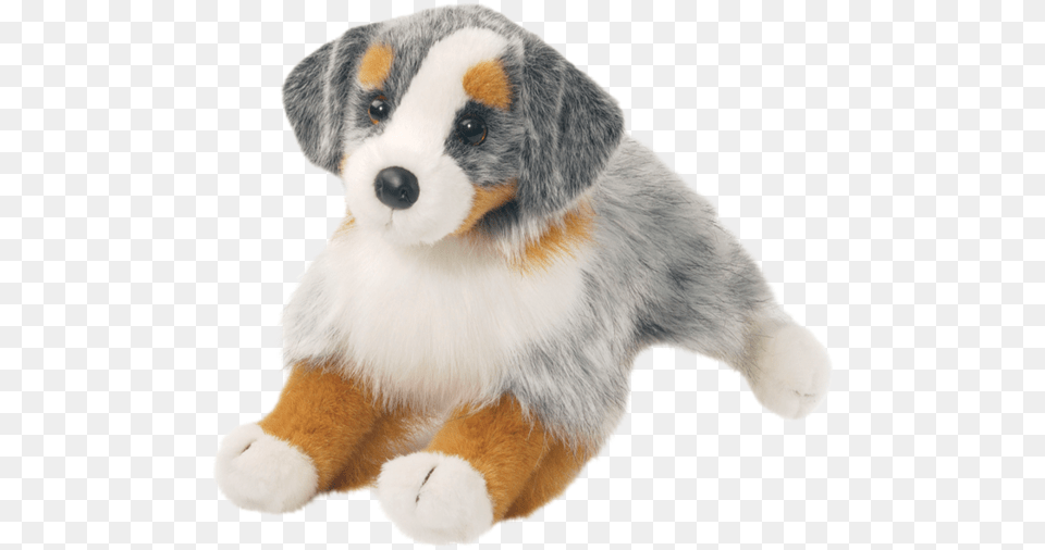 Douglas Sinclair Australian Shepherd Stuffed Dog, Animal, Canine, Mammal, Pet Png Image