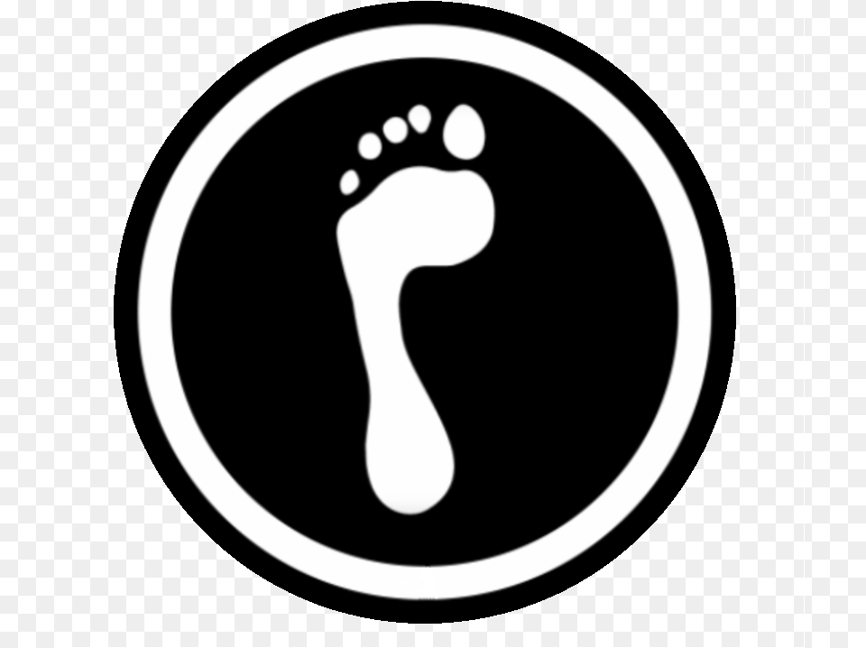 Douleur Au Pied Circle, Footprint Free Png