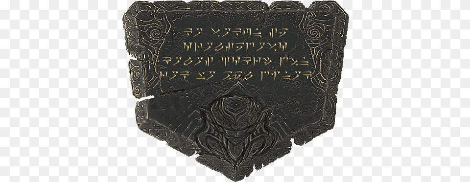 Dovahkiin Dovahkiin Skyrim Dragon Language, Slate, Gravestone, Tomb, Blackboard Png