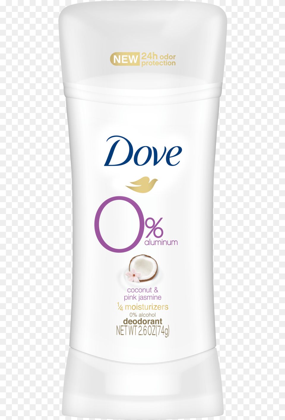 Dove 0 Aluminum Deodorant Coconut Amp Pink Jasmine Dove Advanced Care Deodorant Sensitive, Cosmetics, Bottle, Shaker Free Png Download