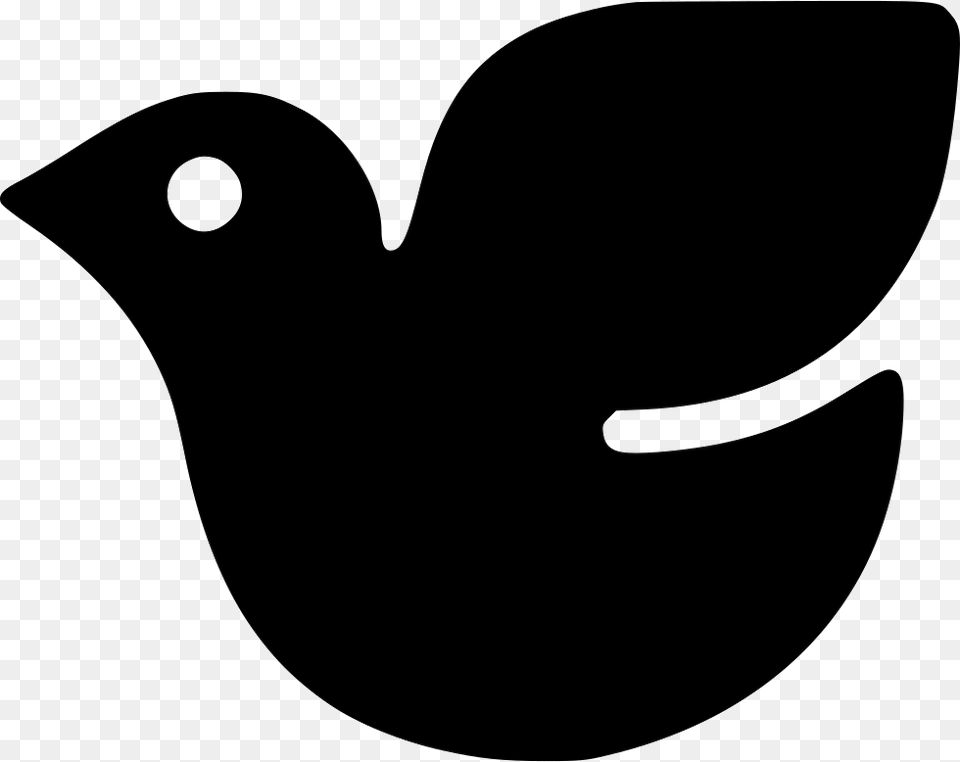 Dove, Silhouette, Stencil, Animal, Bird Png Image