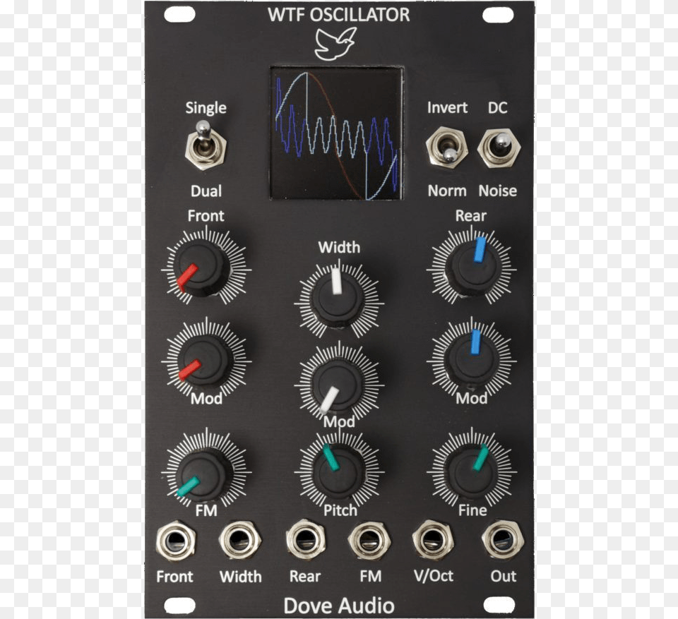 Dove Audio Dual Waveform Window Transform Function Eurorack Module, Electronics, Amplifier, Mobile Phone, Phone Free Png