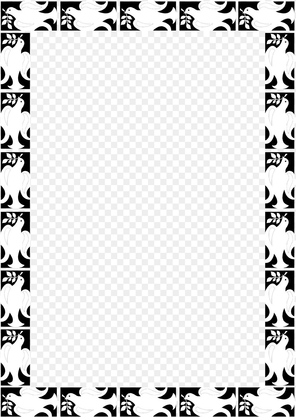 Dove Border Clipart, Home Decor, Art, Floral Design, Graphics Free Transparent Png