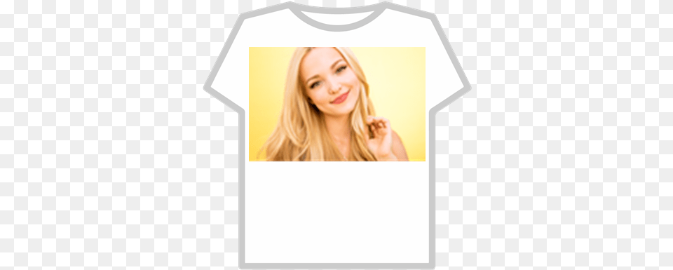 Dove Cameron Roblox Phone Number Dove Cameron, Clothing, T-shirt, Adult, Female Png Image