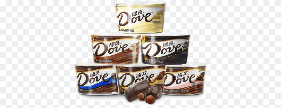 Dove Chocolate Bowl Pack Pure Dark Milk Types Of Chocolate, Aluminium, Tin, Can, Canned Goods Png