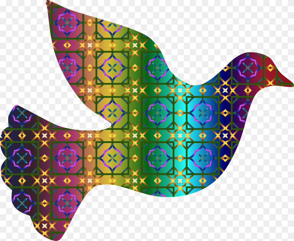 Dove Clipart Colorful, Art, Graphics, Pattern, Accessories Png