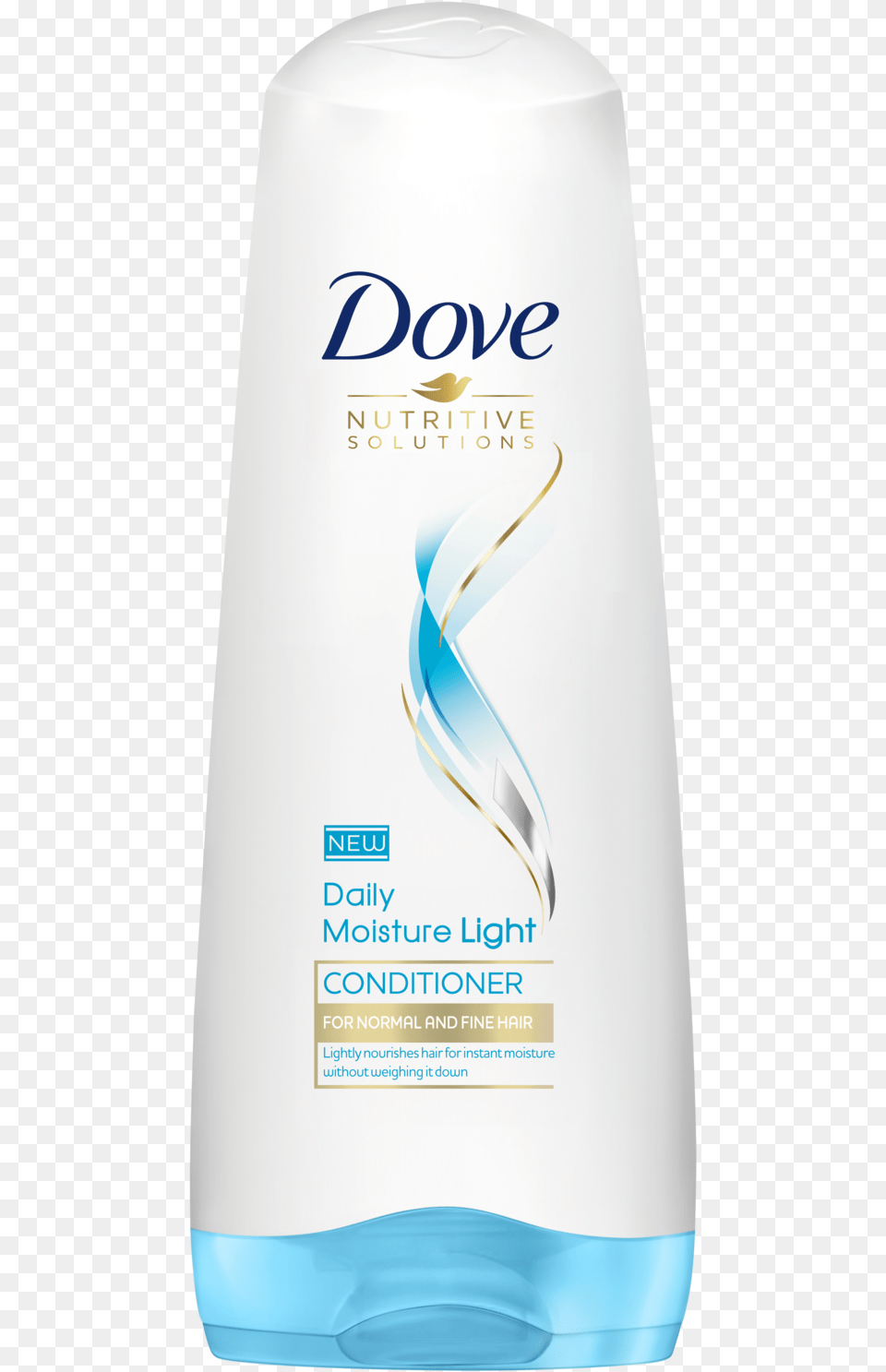 Dove Daily Moisture Light Conditioner 350ml Dove Conditioner For Fine Hair, Bottle, Shampoo Png Image