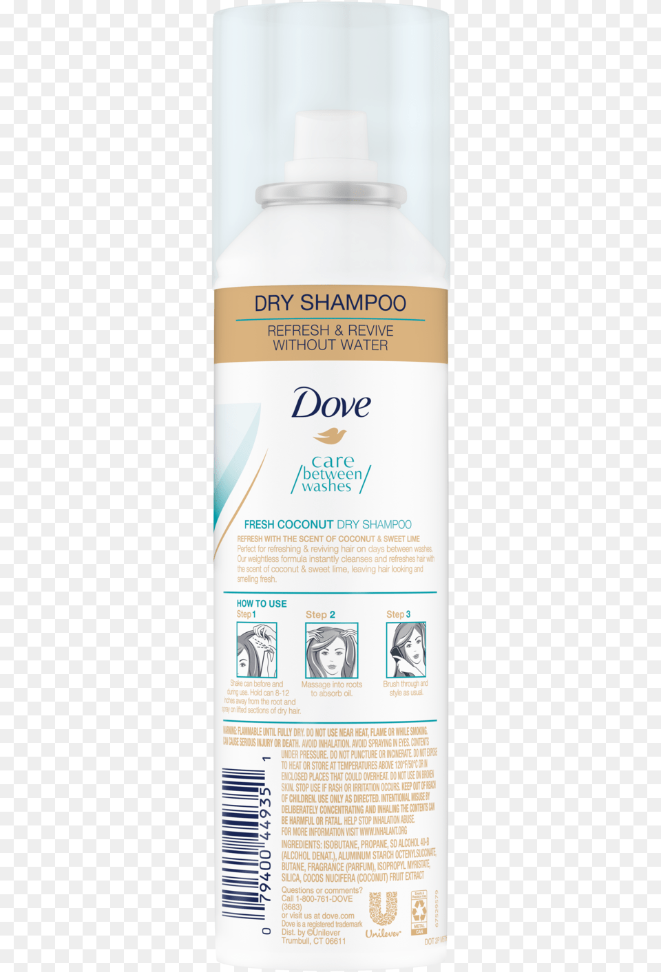 Dove Detox Dry Shampoo, Person, Bottle, Face, Head Png
