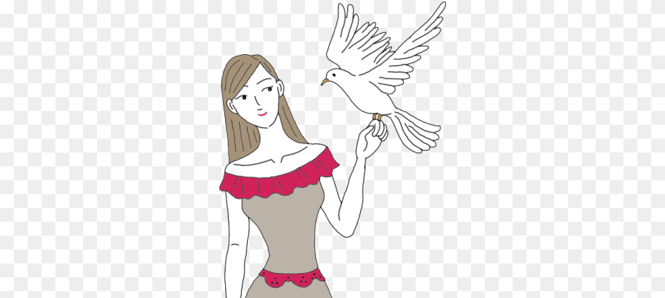 Dove Dream Meaning White Doves In A Dream, Adult, Person, Female, Woman Png Image