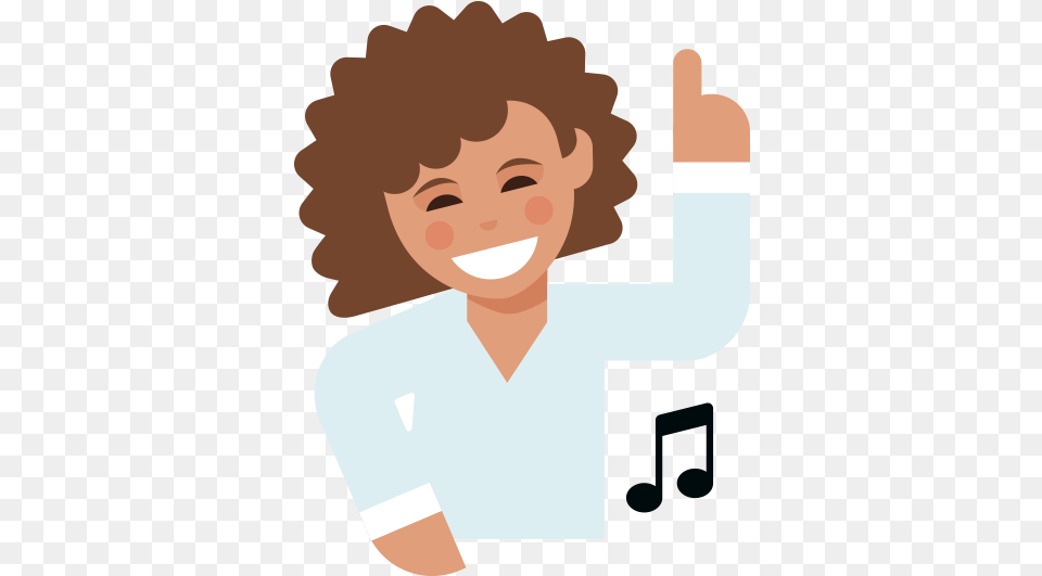 Dove Emoji Curly Hair Emoji, Body Part, Finger, Hand, Person Free Png Download