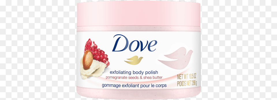 Dove Exfoliating Body Polish, Dessert, Food, Yogurt Png