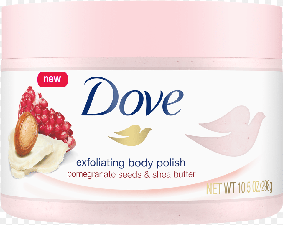 Dove Exfoliating Body Polish, Dessert, Food, Yogurt Free Png Download