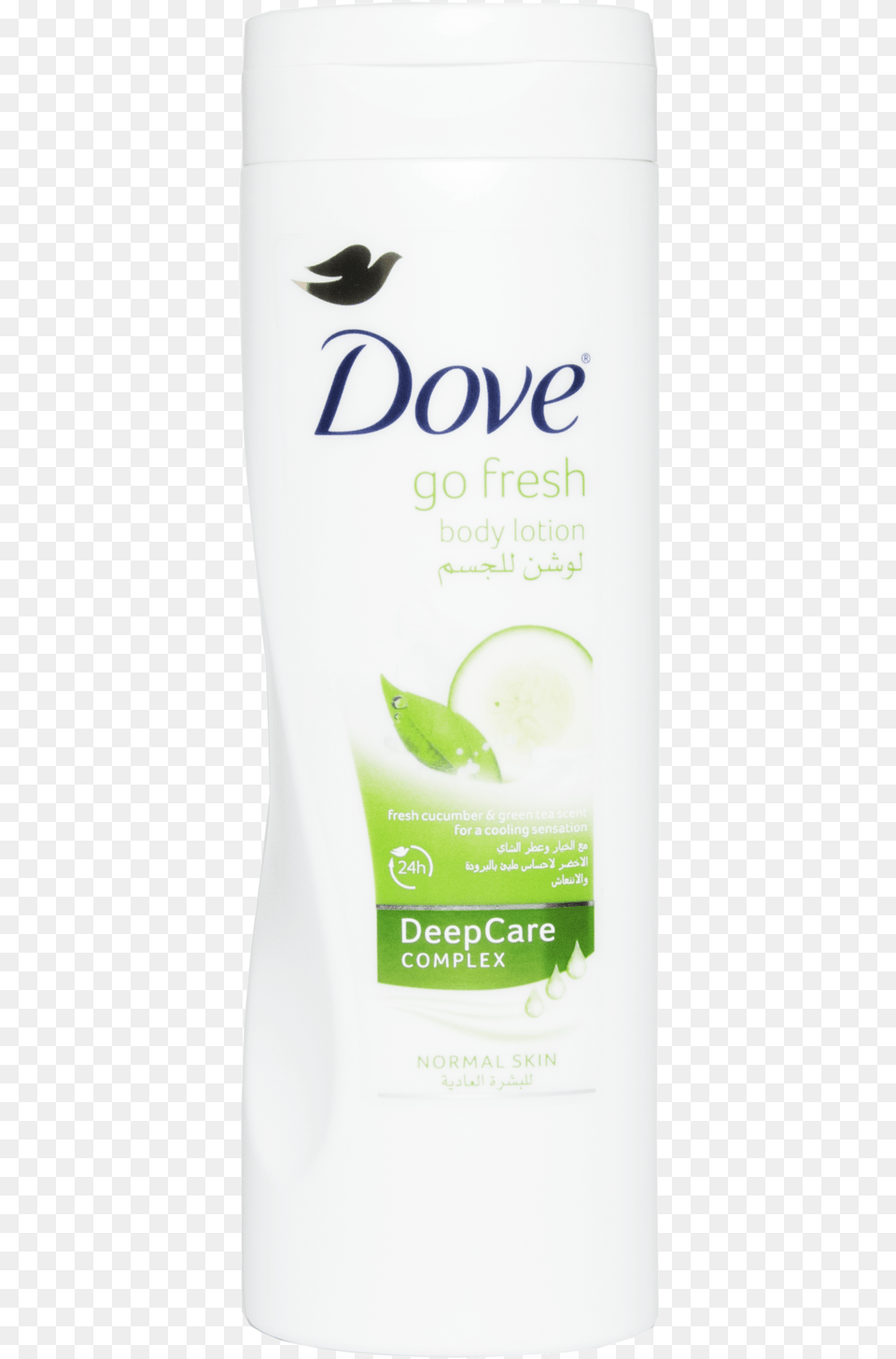Dove Go Fresh Body Lotion, Cosmetics, Bottle, Deodorant Png