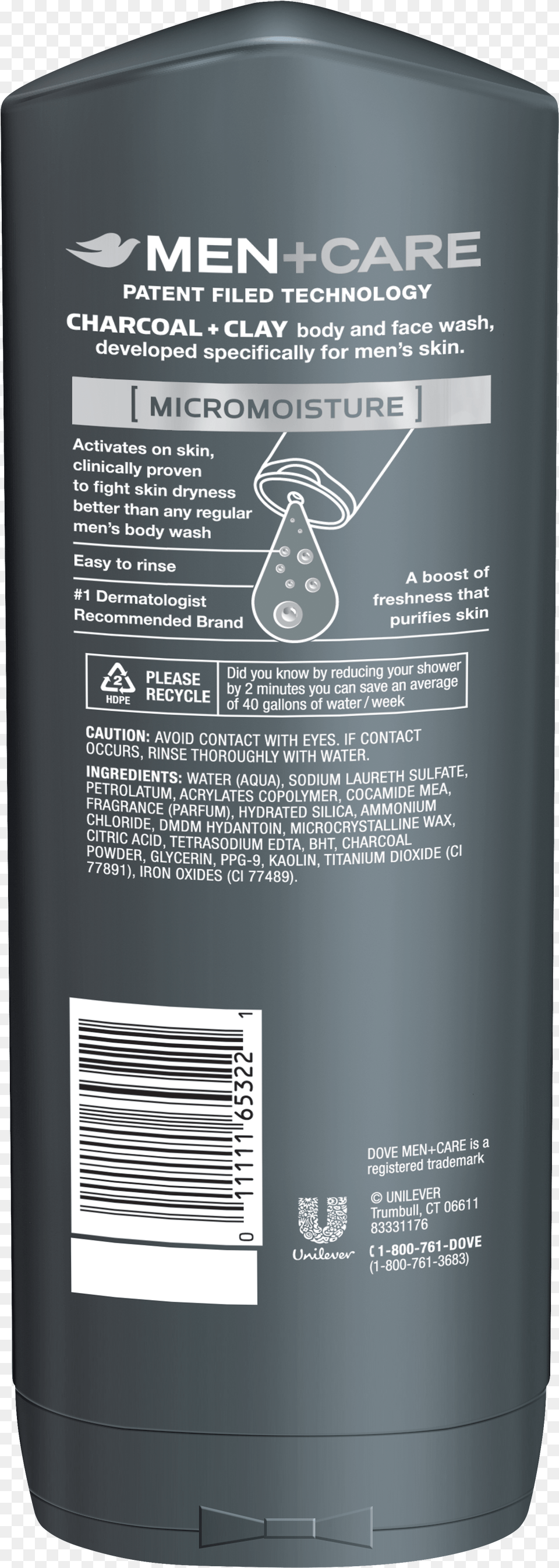 Dove Men Care Elements Charcoal Clay Body Wash Png