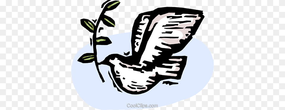 Dove Of Peace With Olive Branch Royalty Vector Torchwoods, Stencil, Animal, Bird, Quail Free Transparent Png