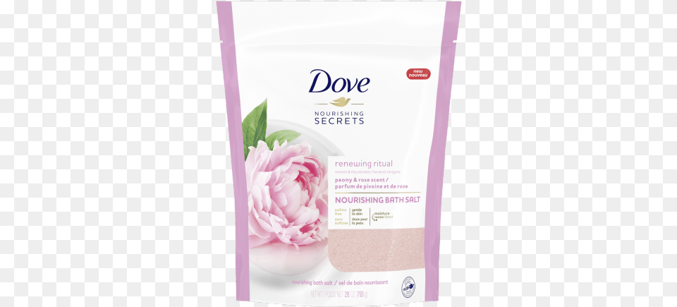 Dove Peony Bath Salt Dove Bath Salt, Bottle, Flower, Lotion, Plant Free Png Download