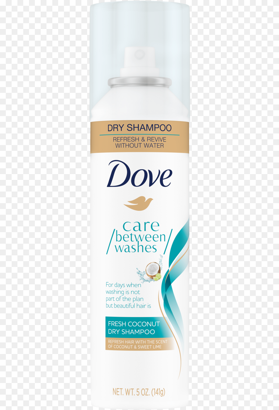 Dove Refresh Care Fresh Coconut Dry Shampoo 5oz Dove Dry Shampoo Fresh Coconut, Cosmetics, Bottle Free Transparent Png