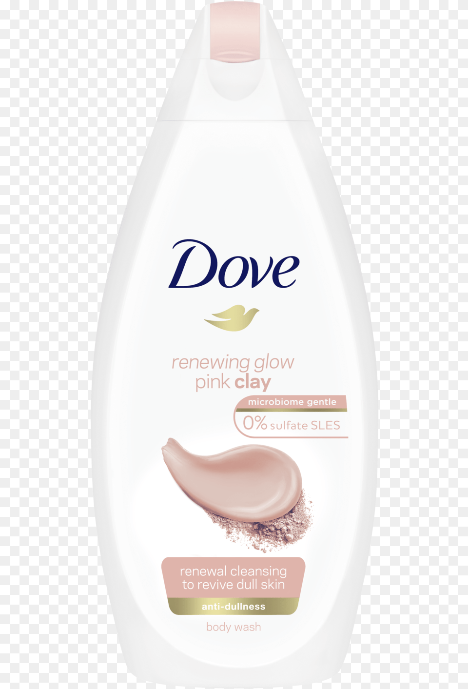 Dove Renewing Glow Pink Clay Body Wash Dove Clay Body Wash, Bottle, Lotion, Plate, Cosmetics Free Transparent Png