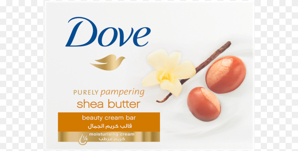 Dove Shea Butter Soap, Advertisement, Food, Fruit, Plant Png Image