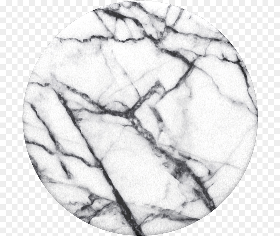 Dove White Marble Black And White Marble Popsocket, Person Png Image
