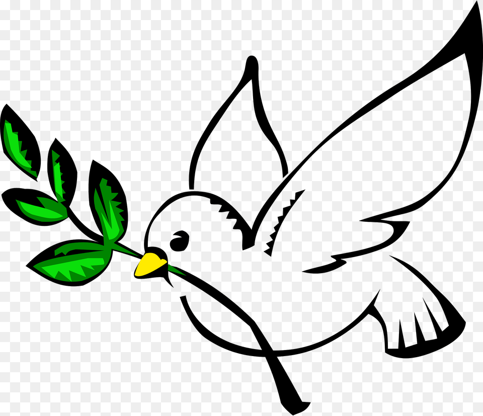 Dove With A Branch In Its Beak Clipart, Animal, Bird, Blackbird, Finch Free Transparent Png