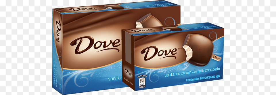 Dovebar Vanilla Ice Cream With Dove Dove Chocolate, Cocoa, Dessert, Food, Cup Png
