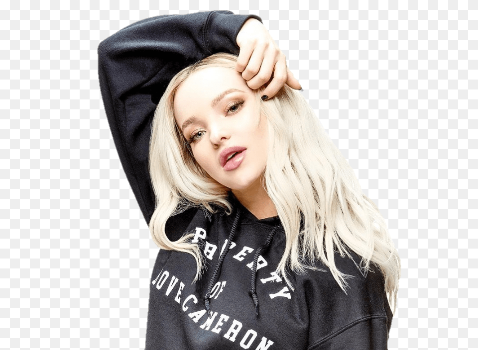 Dovecameron Dove Cameron Blonde, Person, Hair, Hoodie Free Transparent Png