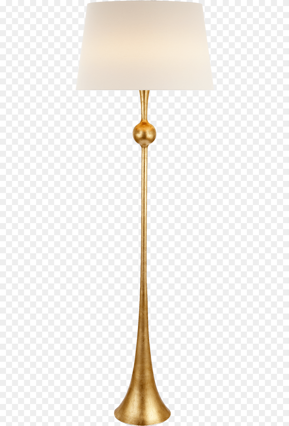 Dover Floor Lamp In Gild With Linen Shadetitle Dover Dover Floor Lamp, Lampshade, Table Lamp Png