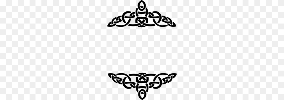Doves As Symbols Peace Symbols Celtic Knot Sticker, Gray Free Png Download