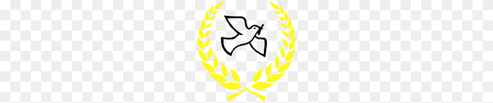 Doves Laurels, Person, Symbol, Emblem Png Image