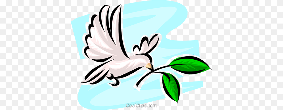 Doves Of Peace Royalty Vector Clip Art Illustration, Leaf, Plant, Animal, Fish Free Transparent Png
