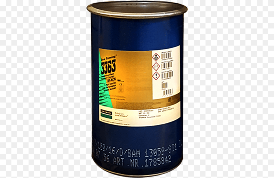 Dow Corning Cylinder, Tin, Can Free Png