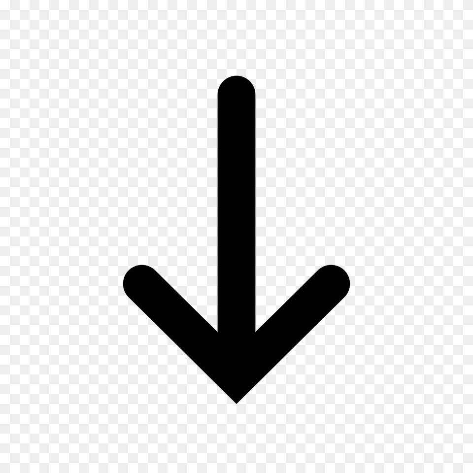 Down Arrow, Sign, Symbol Free Png Download