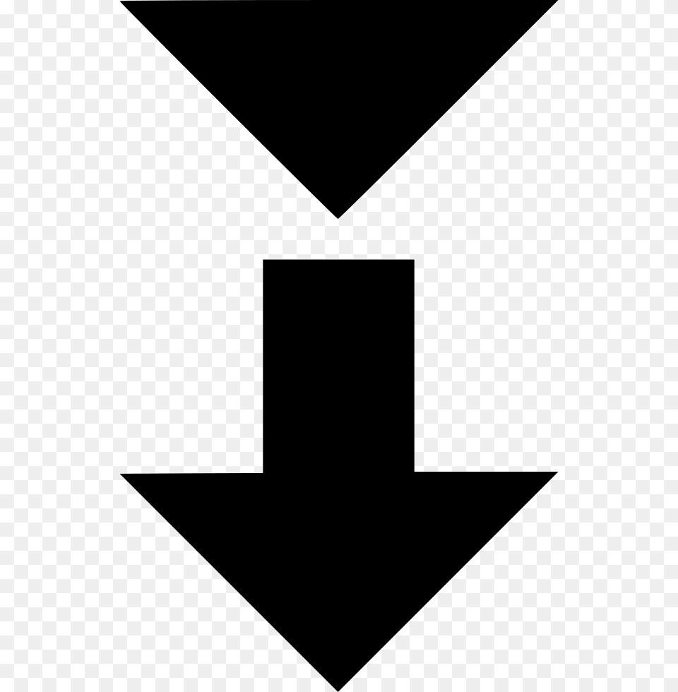 Down Arrow, Symbol Free Png Download