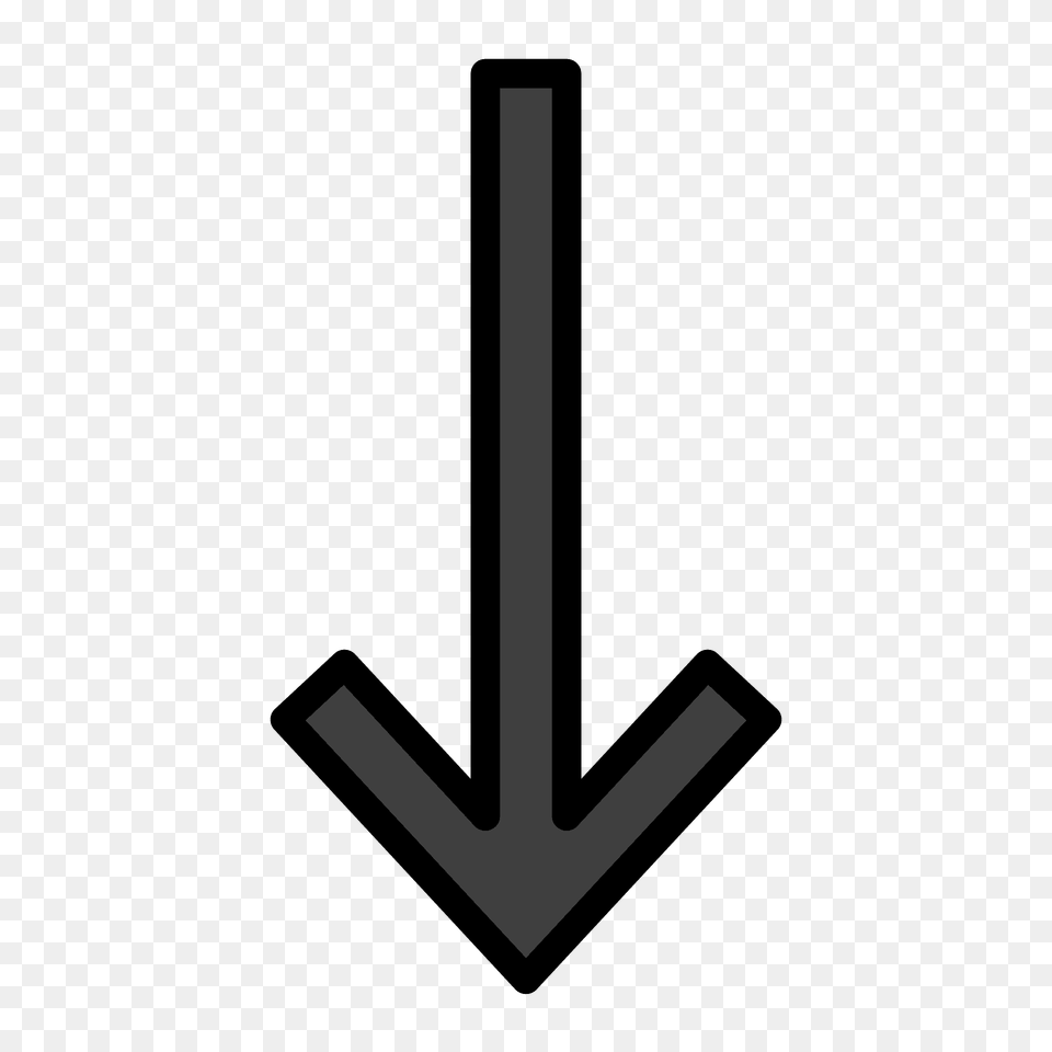 Down Arrow Emoji Clipart, Electronics, Hardware Free Transparent Png