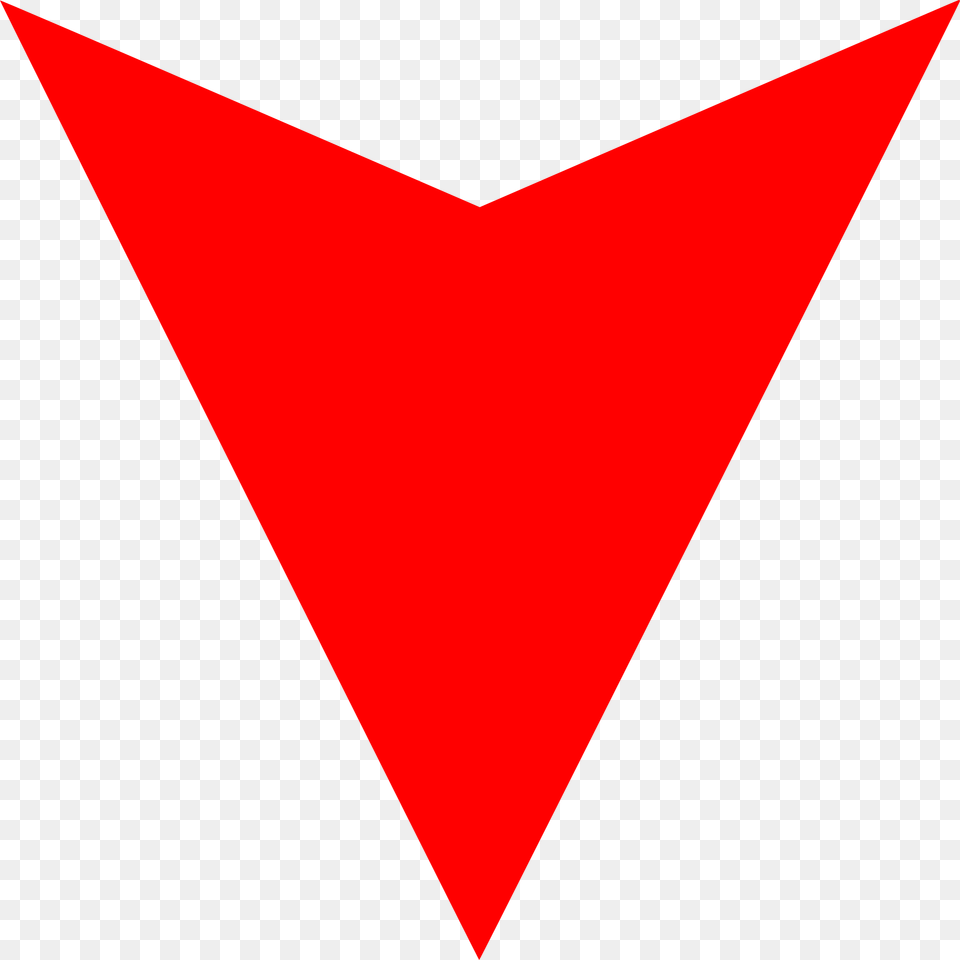 Down Arrow Photos, Triangle Png