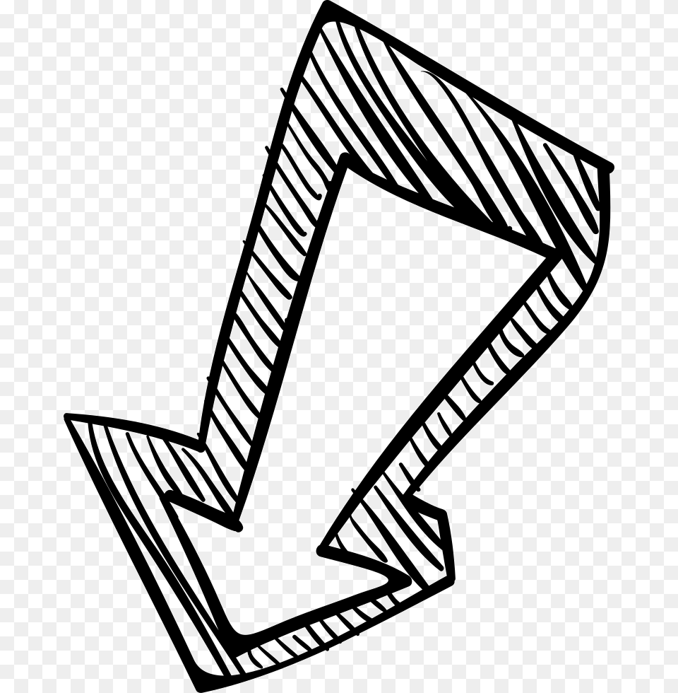 Down Arrow Sketch Arrow Pointing Down, Clothing, Hat, Text, Cowboy Hat Free Transparent Png