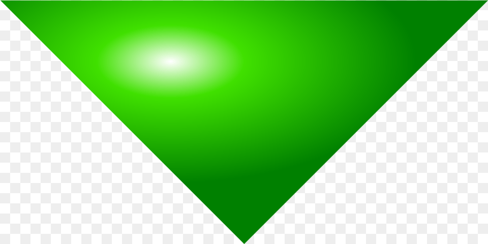 Down Arrow Vector Download Triangle, Green, Light, Lighting, Flare Free Png