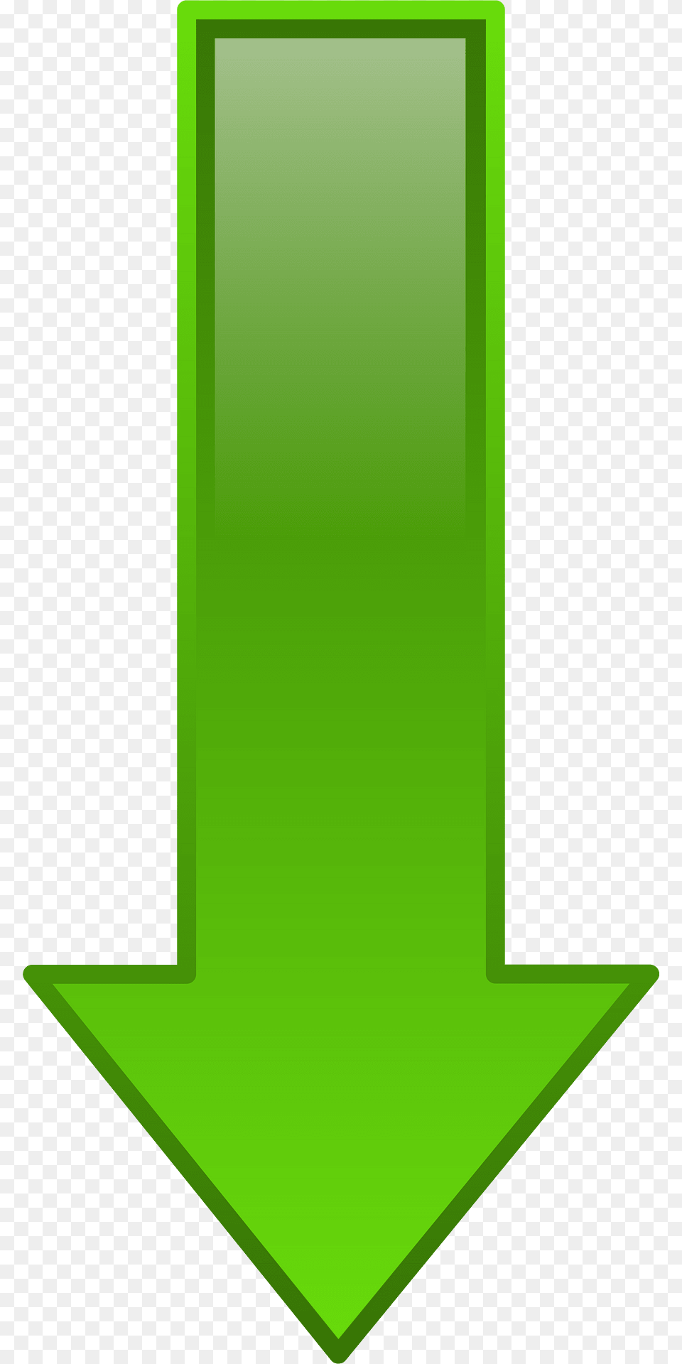 Down Clipart, Green Png Image