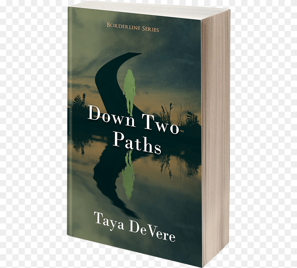 Down Two Paths By Taya Devere Poster, Book, Novel, Publication, Person Png